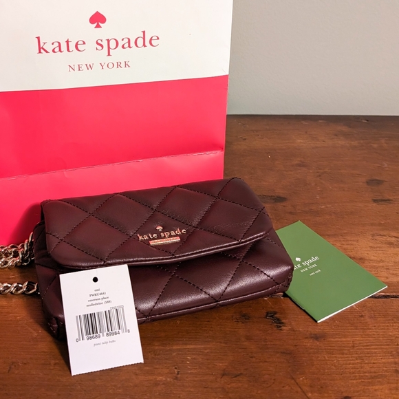 Kate Spade Emerson Clutch in Mulled Wine - Picture 6 of 6